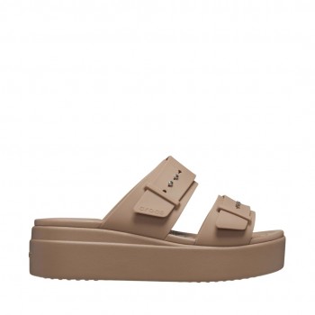 Klapki damskie Crocs Brooklyn Low be owe 207431 2Q9 39-40