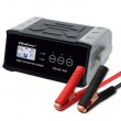 Qoltec Inteligentna mikroprocesorowa adowarka 12V 24V 25A| Prostownik z funkcją naprawy do akumulatora AGM GEL SLA | LCD