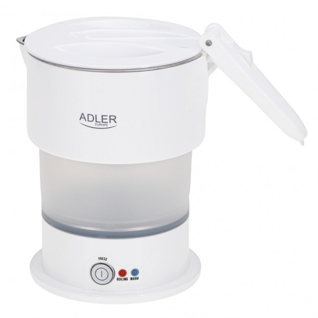 Silicone kettle ADLER AD 1377w White