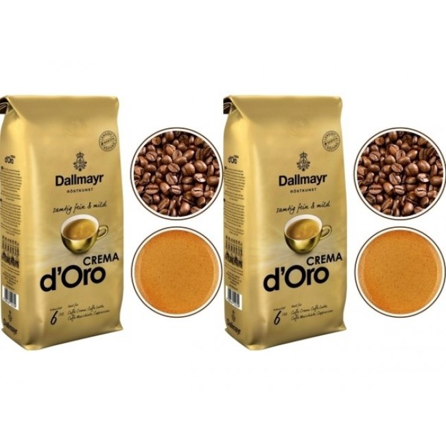 Kawa ziarnista Dallmayr Crema DOro 2 kg Kawa ziarnista Dallmayr Crema DOro 2 kg