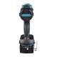 Makita DDF489RTJ power screwdriver/impact driver 1800 RPM Black, Blue, Steel