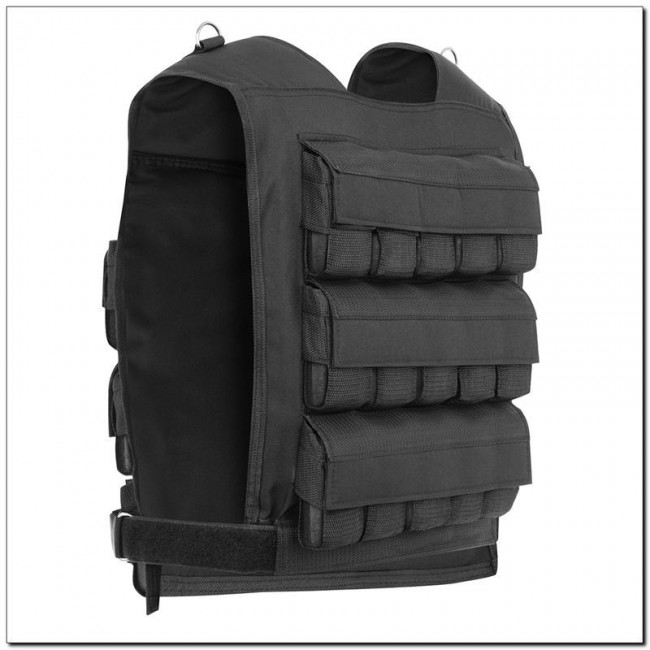 HMS Fitness KTO30 weighted vest Steel Black HMS Fitness KTO30 weighted vest Steel Black