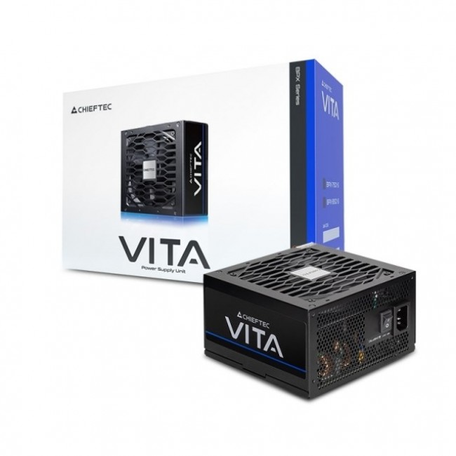 Chieftec Vita Netzteil 850W 80+Bronze - PC-/Server Netzteil - 14,17 min power supply unit 20+4 pin ATX PS/2 Black Chieftec Vita Netzteil 850W 80+Bronze - PC-/Server Netzteil - 14,17 min power supply unit 20+4 pin ATX PS/2 Black