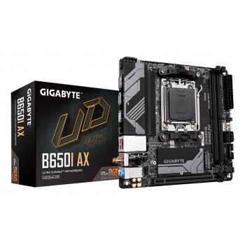 Gigabyte B650I AX 1.0 Processor family AMD Processor socket AM5 DDR5 DIMM Supported hard disk drive interfaces SATA, M.2 Number of SATA connectors 2