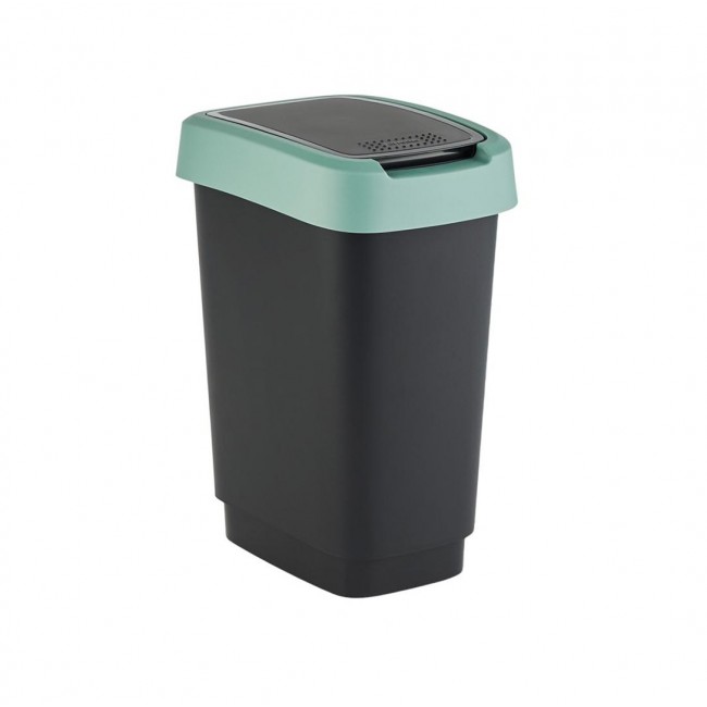 ROTHO Twist Green - trash bin 10l ROTHO Twist Green - trash bin 10l