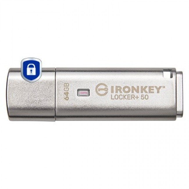 Kingston Technology IronKey 64GB IKLP50 AES USB, w/256bit Encryption Kingston Technology IronKey 64GB IKLP50 AES USB, w/256bit Encryption