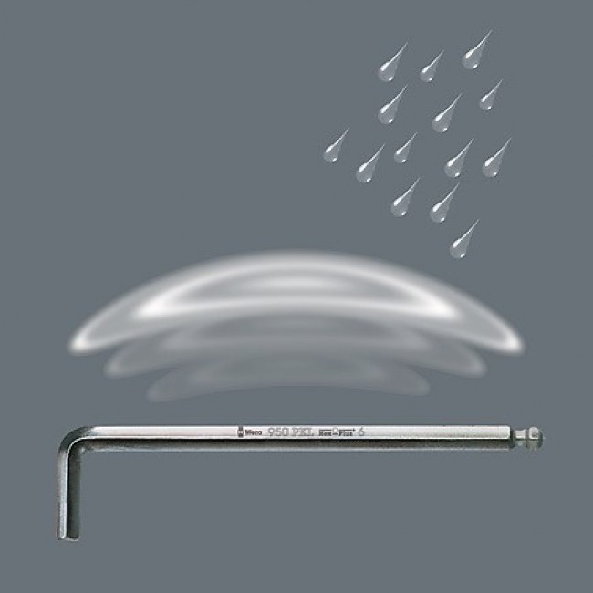 Wera 05022102001 hex key L-shaped hex key set Metric 9 pc(s)