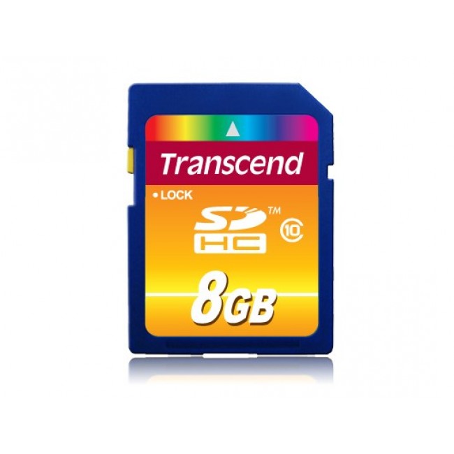 Transcend SD Card SDXC/SDHC Class 10 8GB
