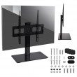 Maclean MC-450 Universal TV Stand for TV Cabinet max. 40kg, max. VESA 400x400 32-65 Maclean MC-450 Universal TV Stand for TV Cabinet max. 40kg, max. VESA 400x400 32-65