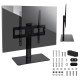 Maclean MC-450 Universal TV Stand for TV Cabinet max. 40kg, max. VESA 400x400 32-65