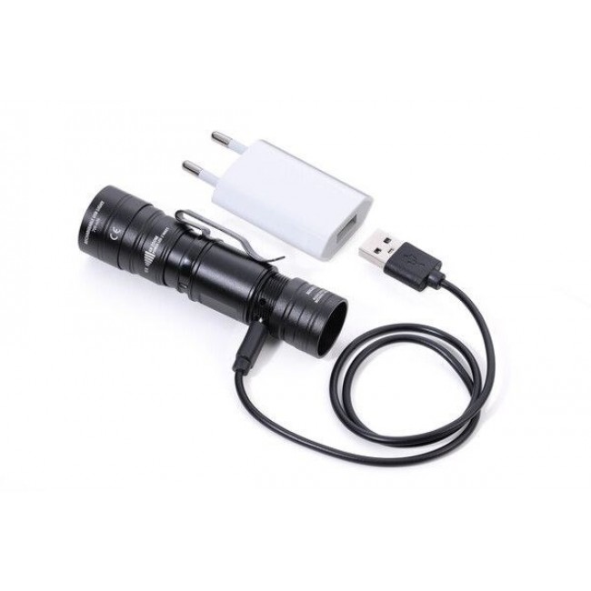 TROIKA ECO BEAM Black Magnetic mount flashlight LED TROIKA ECO BEAM Black Magnetic mount flashlight LED