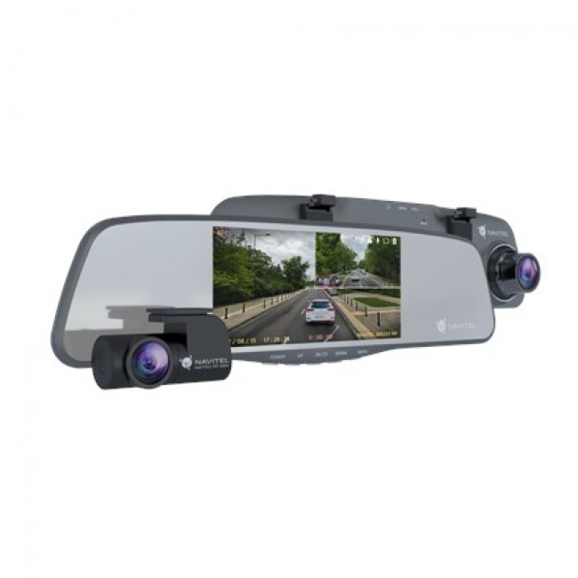Navitel | Smart rearview mirror equipped with a DVR | MR255NV | IPS display 5'' 960x480 | Maps included Navitel | Smart rearview mirror equipped with a DVR | MR255NV | IPS display 5'' 960x480 | Maps included