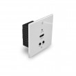 Lindy 38348 AV extender AV transmitter White Lindy 38348 AV extender AV transmitter White