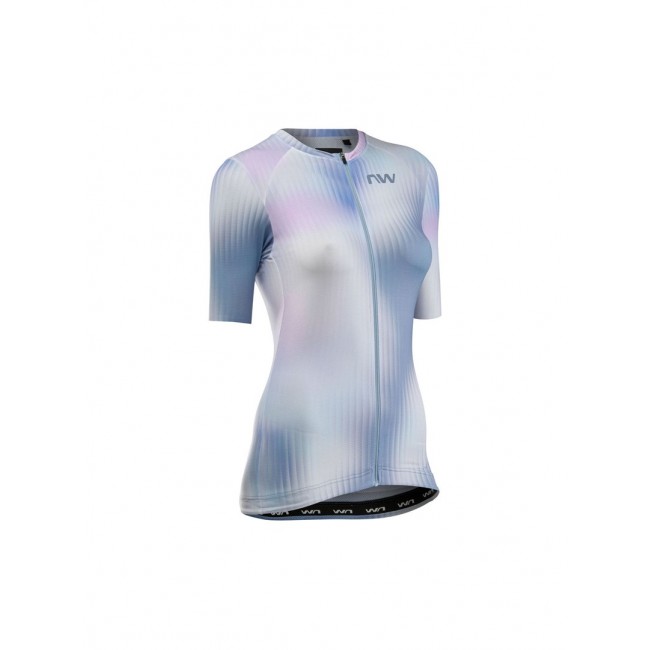 Koszulka rowerowa NORTHWAVE Blade Woman Jersey S/s szara - L