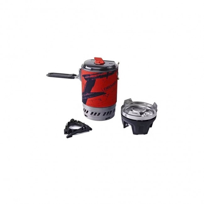 fms-x5 polaris cooking system-red FIRE-MAPLE cooker