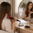 Esperanza EBP004 hair styling tool Straightening iron Black,Red 35 W