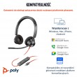 POLY Blackwire 3320 Stereo Microsoft Teams Certified USB-C Headset +USB-C/A Adapter