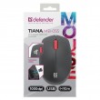 MOUSE DEFENDER TIANA MB-055 RF BEZPRZEWODOWA SILENT CZARNA 1000dpi 3P