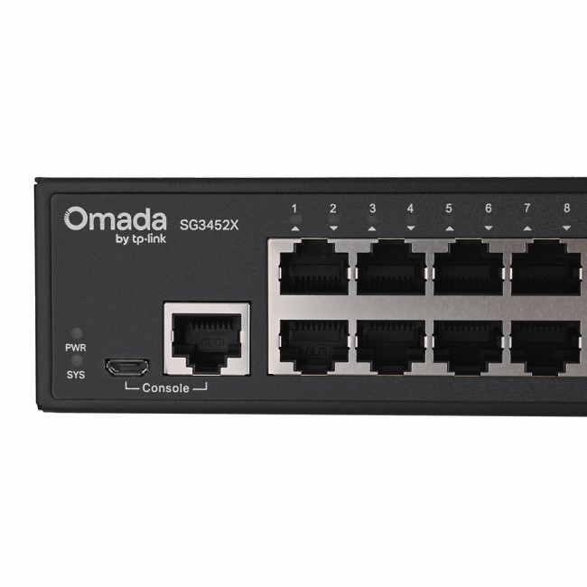 TP-Link Omada 48-Port Gigabit L2+ Managed Switch with 4 10GE SFP+ Slots