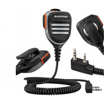 Baofeng MC-9 Waterproof Microphone/Speaker for UV-5R, UV-82, DM-32, P15, UV and UV-17E