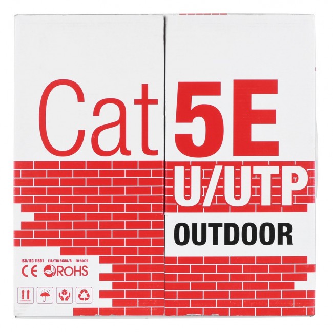Q-LANTEC KIU5OUTS305Q networking cable 305 m Cat5e U/UTP (UTP) Black Q-LANTEC KIU5OUTS305Q networking cable 305 m Cat5e U/UTP (UTP) Black