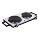 Clatronic DKP 3668 E Black,Stainless steel Countertop Sealed plate 2 zone(s) Clatronic DKP 3668 E Black,Stainless steel Countertop Sealed plate 2 zone(s)