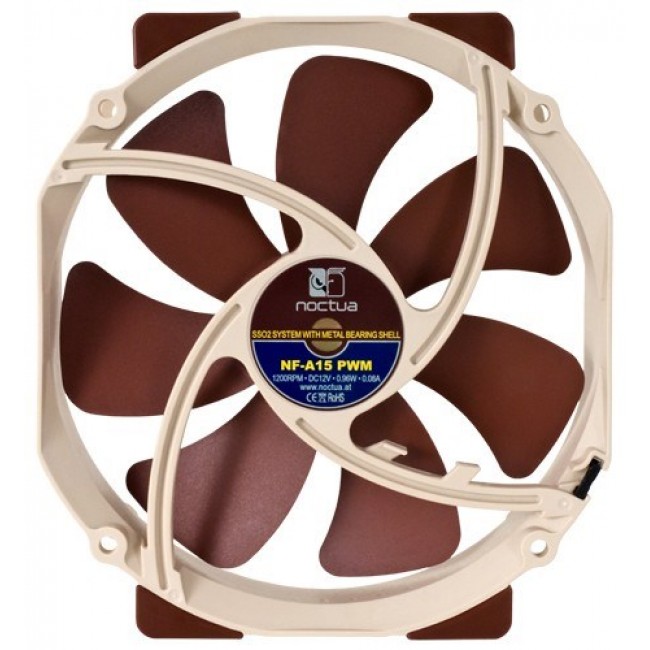 Noctua NF-A15 PWM computer cooling system Computer case Fan 14 cm Noctua NF-A15 PWM computer cooling system Computer case Fan 14 cm