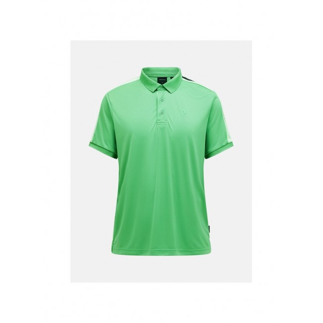 PEAK PERFORMANCE Player Polo Men T-shirt green