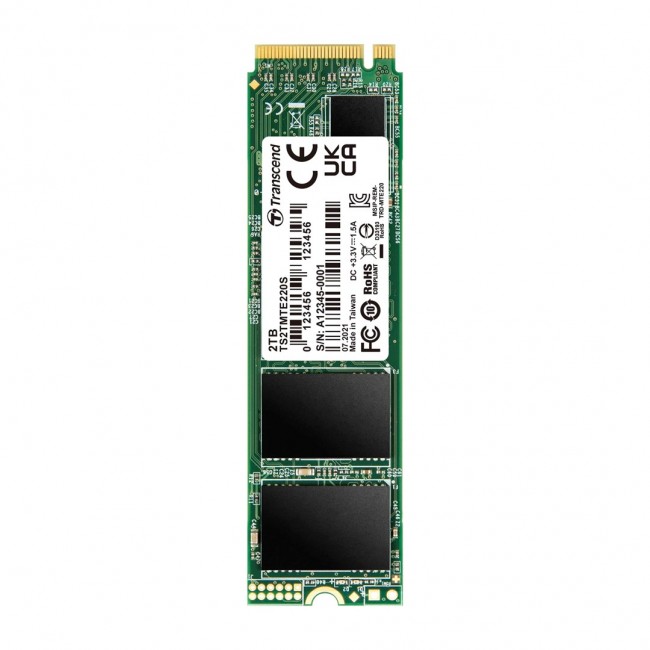 Transcend PCIe SSD 220S 2TB Transcend PCIe SSD 220S 2TB