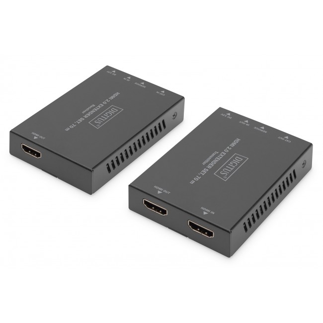 Digitus HDMI Extender Set, 4K/60Hz, 70 m Digitus HDMI Extender Set, 4K/60Hz, 70 m