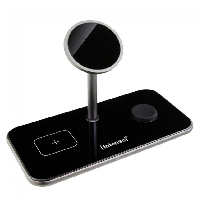 Intenso MB13 Headphones, Smartphone, Smartwatch Black USB Wireless charging Fast charging Indoor Intenso MB13 Headphones, Smartphone, Smartwatch Black USB Wireless charging Fast charging Indoor