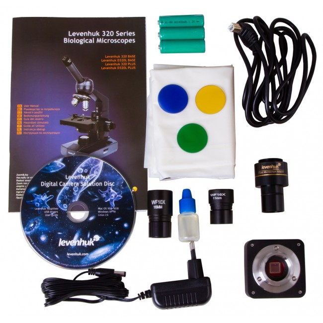 Levenhuk D320L PLUS 1600x Digital microscope Levenhuk D320L PLUS 1600x Digital microscope