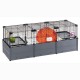 FERPLAST Multipla hamster large - cage for rodents - 107,5 x 37,5 x 42 cm FERPLAST Multipla hamster large - cage for rodents - 107,5 x 37,5 x 42 cm