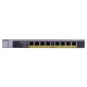 NETGEAR GS108PP Unmanaged Gigabit Ethernet (10/100/1000) Power over Ethernet (PoE) Black