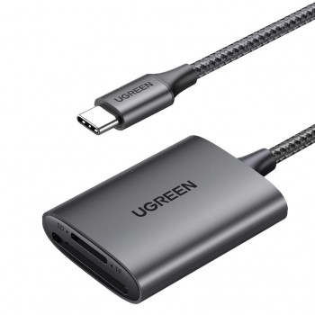 Ugreen SD/TF Card Reader Ugreen CM401 USB C 5Gb/s - Grey
