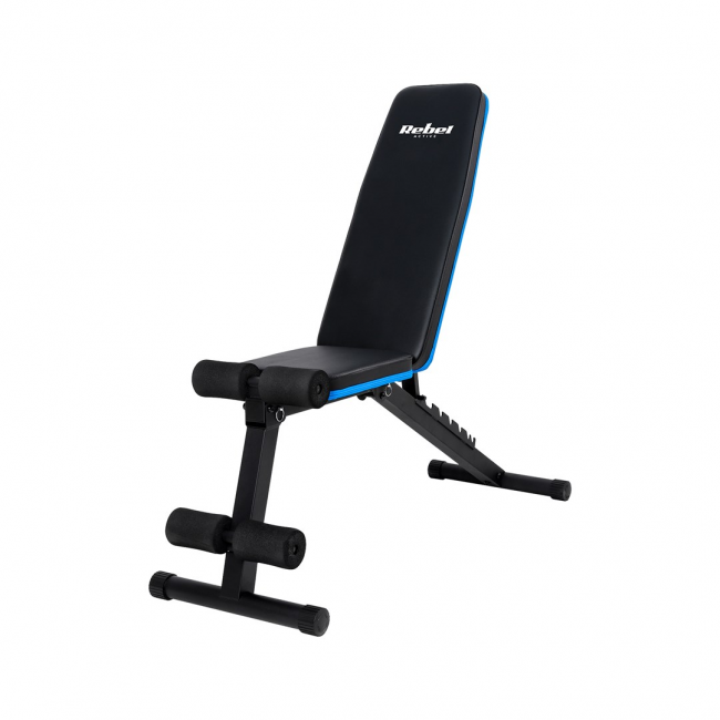 REBEL ACTIVE Reinforced incline training bench with leg lock REBEL ACTIVE Reinforced incline training bench with leg lock