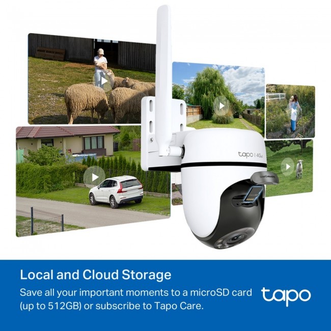 TP-Link Outdoor Pan/Tilt 4G LTE Camera