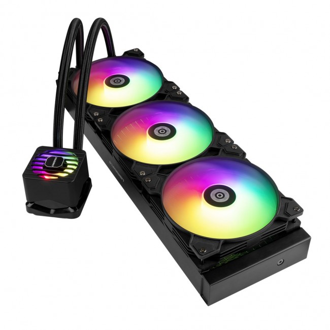 Enermax LIQMAXFLO Processor Liquid cooling kit 14 cm Black 1 pc(s) Enermax LIQMAXFLO Processor Liquid cooling kit 14 cm Black 1 pc(s)