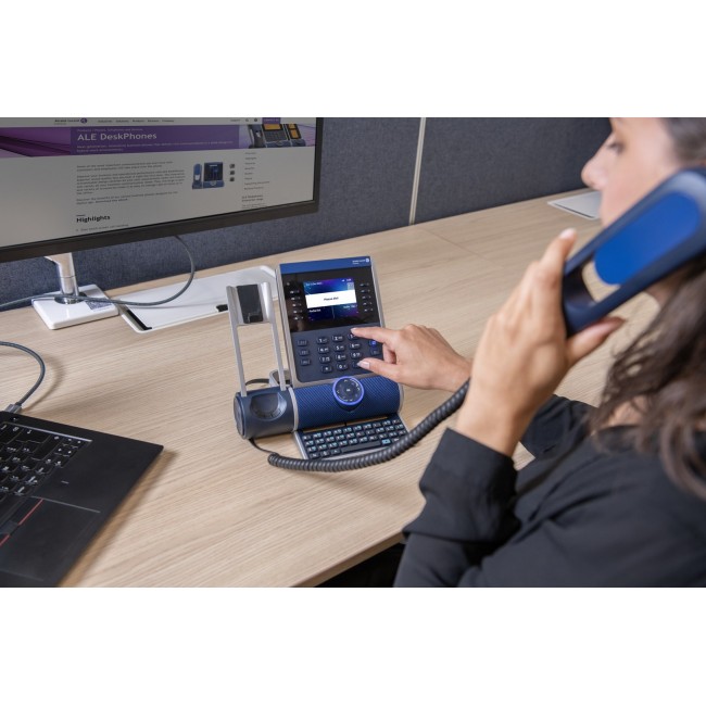 Alcatel-Lucent Enterprise ALE-300 IP phone Blue LCD