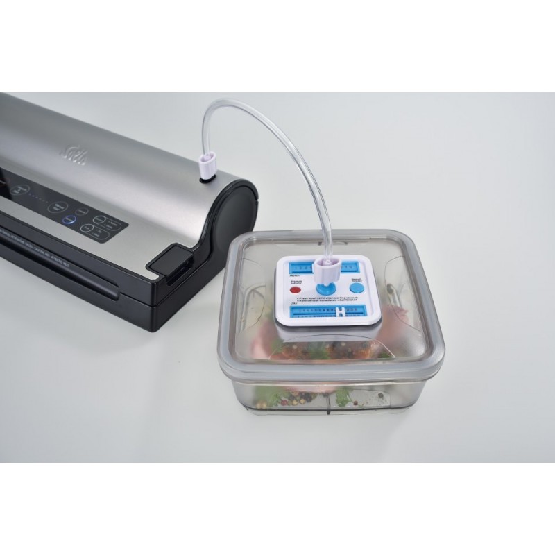 Solis Vac Prestige vacuum sealer 800 mbar Black, Stainless steel Solis Vac Prestige vacuum sealer 800 mbar Black, Stainless steel