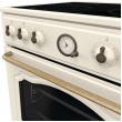 Gorenje GECS6B70CLI Freestanding cooker Ceramic hob Beige