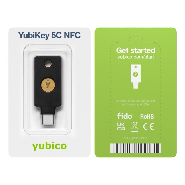 Yubico YubiKey 5C NFC - USB-C sikkerhe