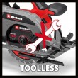 EINHELL Cordless Circular Saw 18V TP CS 18/165 Li BL SOLO 4331225