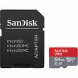 SanDisk Ultra microSD 64GB + SD-adapt.
