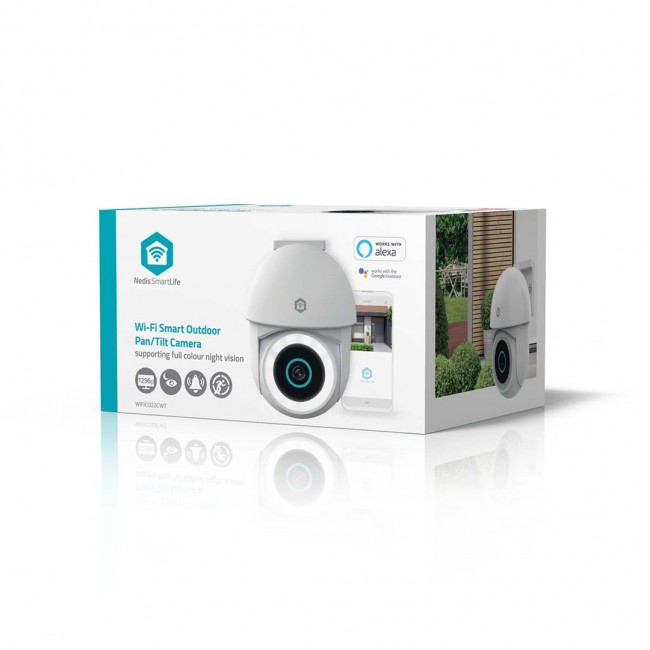 Nedis WIFICO22CWT security camera Dome IP security camera Outdoor 1920 x 1080 pixels Ceiling/wall Nedis WIFICO22CWT security camera Dome IP security camera Outdoor 1920 x 1080 pixels Ceiling/wall