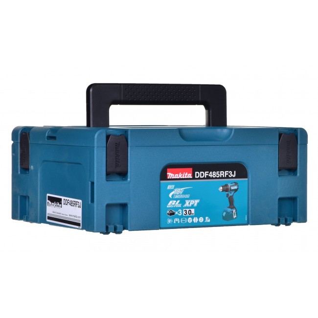 MAKITA DDF485RF3J Cordless Drill 3x 18V 3Ah