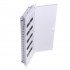 PLASTIC INSTALLATION ENCLOSURE WITH METAL DOOR, FLUSH-MOUNTED, IP40, 5 ROWS, 60 NOARK PMF 60 107262 MODULES