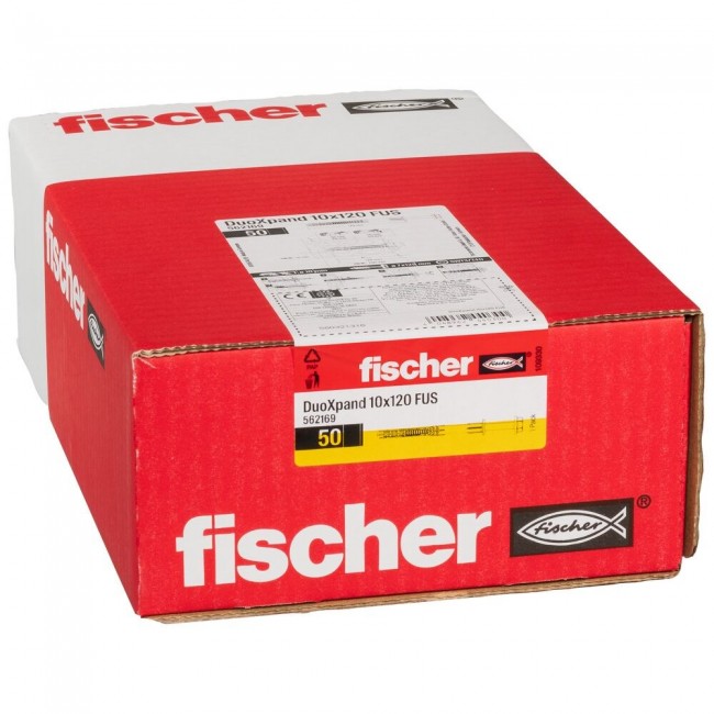 Fischer 562169 screw anchor / wall plug 50 pc(s) Expansion anchor 120 mm