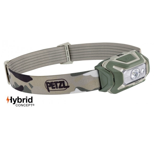 Petzl Aria 1 RGB Camouflage Headband flashlight LED