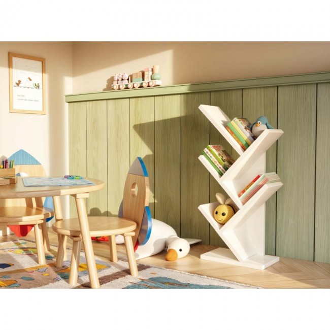 FUNNY MINI WHITE BOOKCASE FUNNY MINI WHITE BOOKCASE